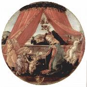 Sandro Botticelli Madonna del Padiglione Sweden oil painting artist